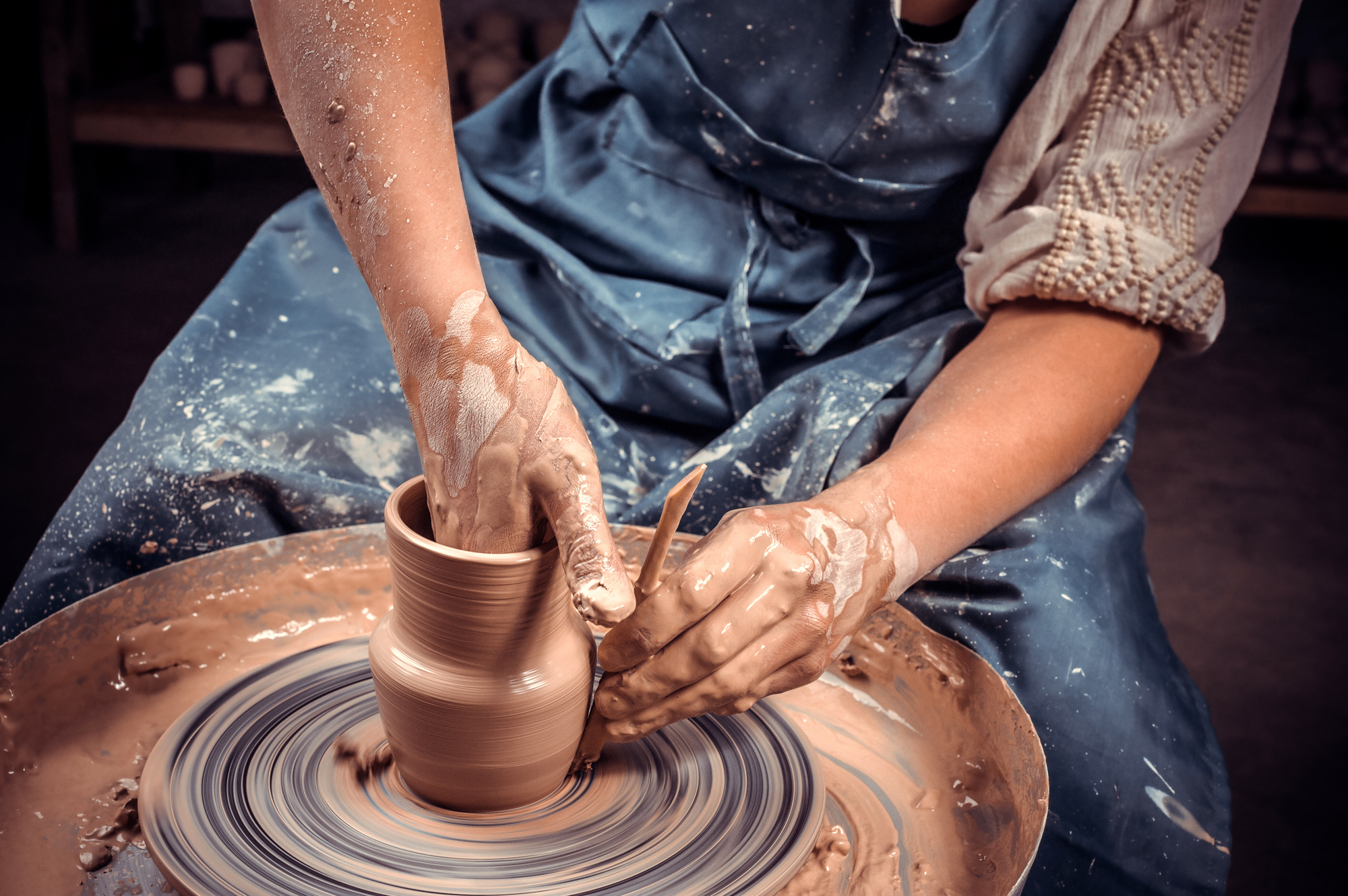 濱西慎一が実際に陶芸体験をしてみた